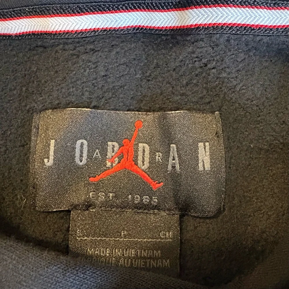 Jordan Jumpman Black Pullover Hoodie Men's Small‎ Unisex